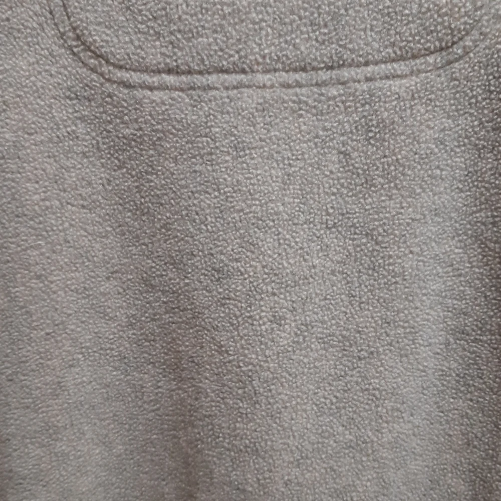 Mens Pullover Sweater Winter weather sz L St Johns b45 Gray zip long sleeve Warm